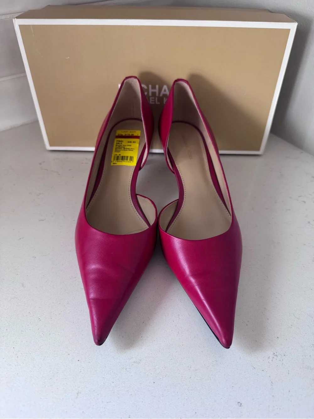 Michael Michael Kors Women's Elyse Pointed-Toe Pumps - Picture 2 of 7